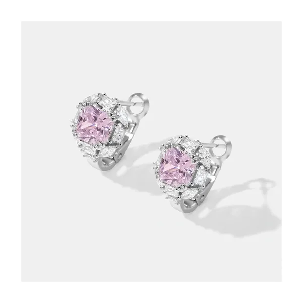Серебряные серьги с кубическим цирконием — арт. 10523-000211
