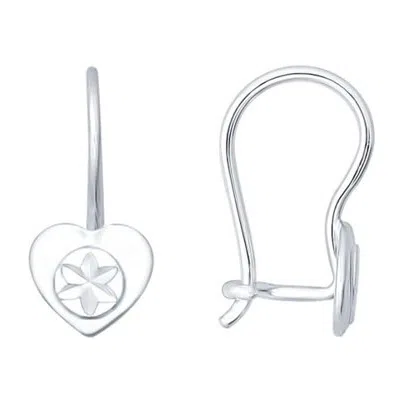 Серьги детские из серебра