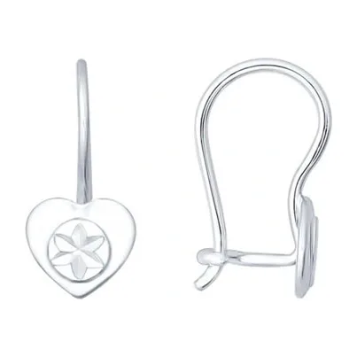 Серьги детские из серебра — арт. 000-353755
