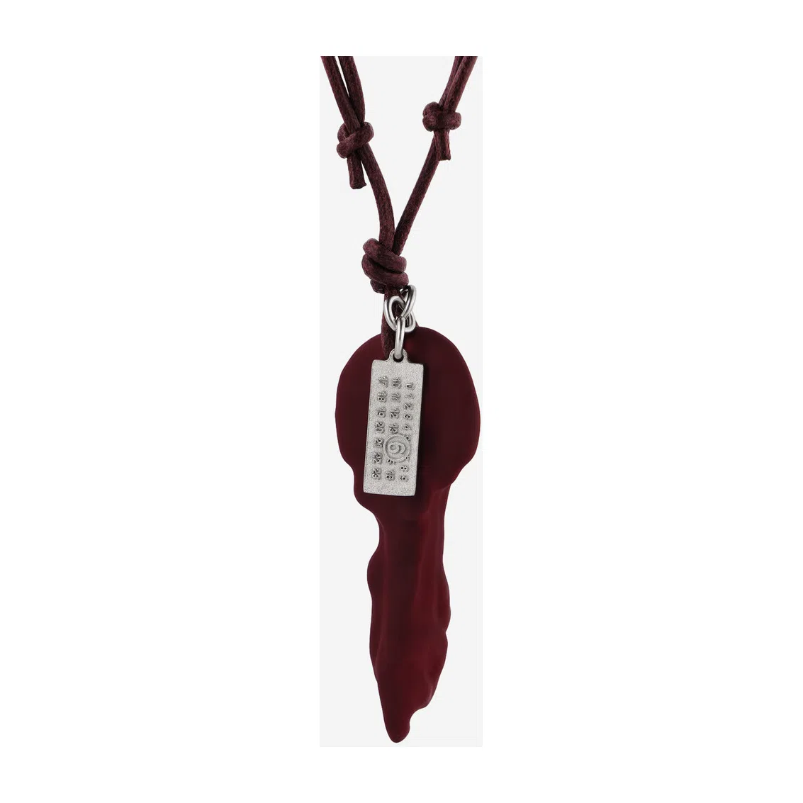 Подвеска «Колье красное Candle waxed key» MM6 Maison Margiela Poison Drop — модель vyw2h76 — фото 5