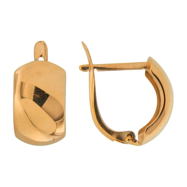 Серьги из красного золота — арт. 000-219021
