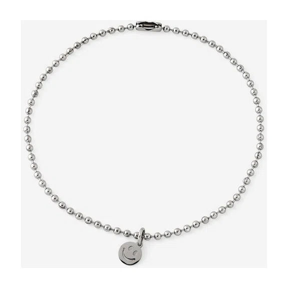 Серебристый анклет со смайликом AQUAGIRL Poison Drop — модель 15zi6ue — фото 2