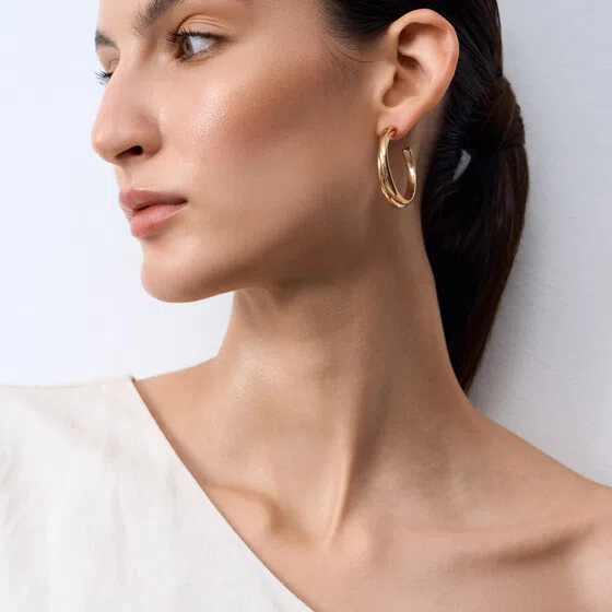Позолоченные серьги Leoville Philippe Audibert Poison Drop — модель 5hzf58u — фото 3
