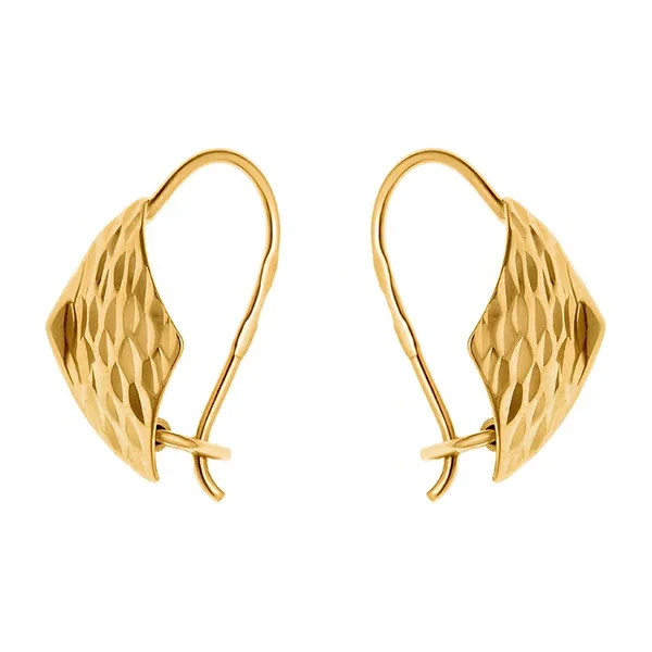 Серьги из красного золота — арт. 000-296096