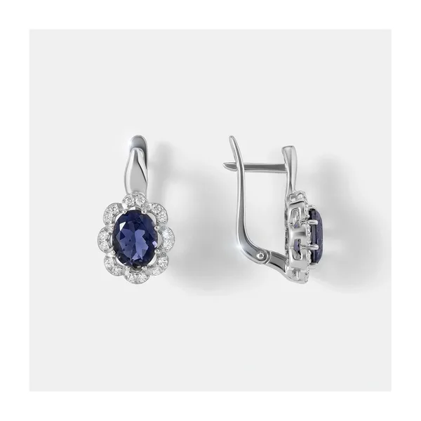 Серьги из серебра 925 пробы — арт. 10522-007151