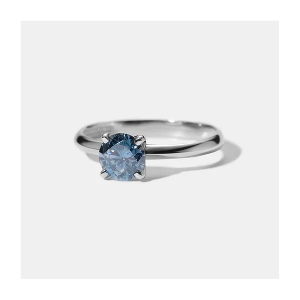 Серебряное кольцо с муассанитом — арт. 10322-002458