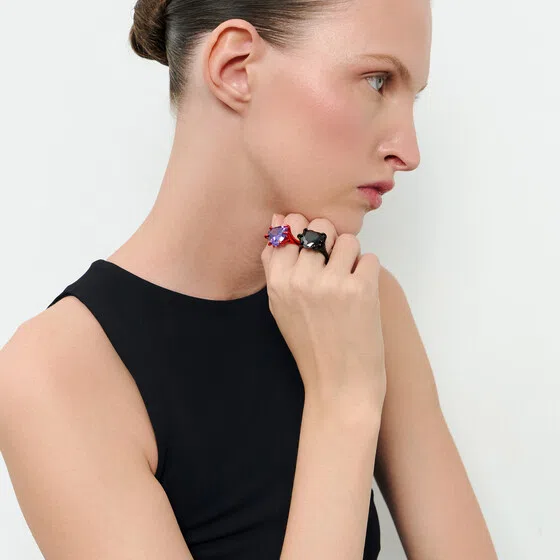 Кольца с крупной вставкой Dzhanelli Jewellery Poison Drop — модель xp1j9s9 — фото 2