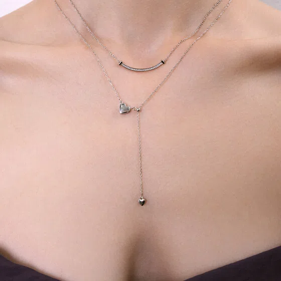 Подвеска «Колье из серебра с фианитами» R!VER Poison Drop — модель un8gdfg — фото 2