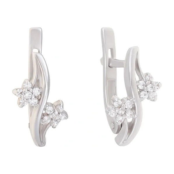 Серьги из серебра — арт. 000-165358