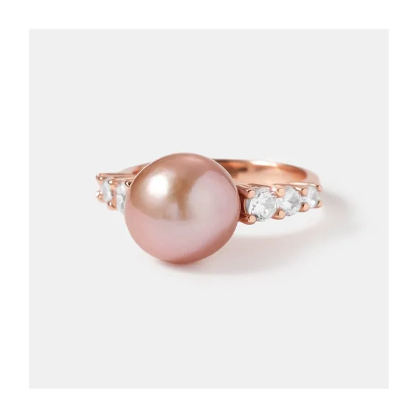 Серебряное кольцо с жемчугом Эдисон — арт. 10322-004880