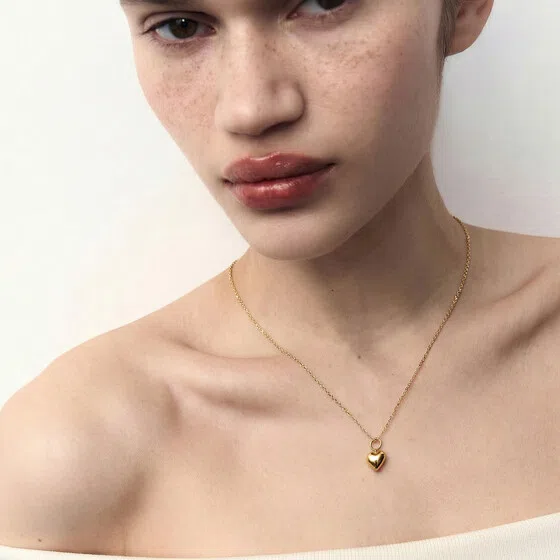 Позолоченная подвеска-сердце из серебра WANNA?BE! Poison Drop — модель 4eupqfv — фото 2