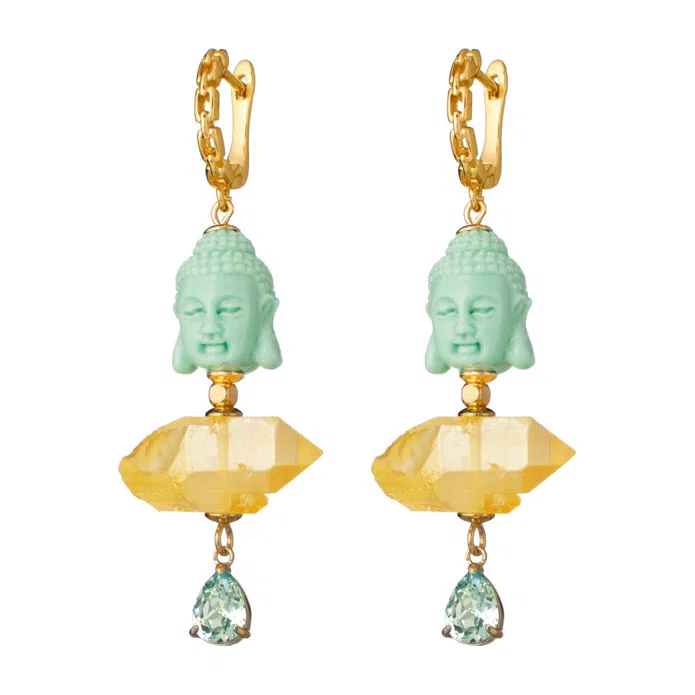 Серьги с подвесами MANKAYA safina concept Poison Drop — модель e3nttvu — фото 4