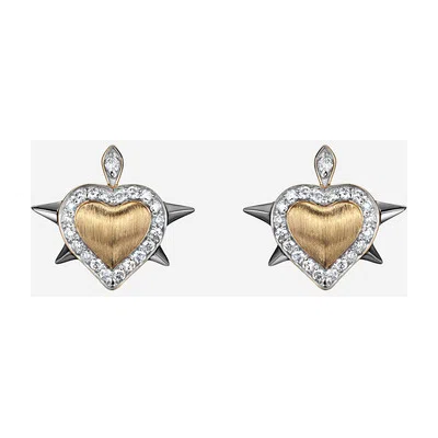 Серьги из золота с бриллиантами COBRA JEWELRY Poison Drop — модель fhsc6gj — фото 3