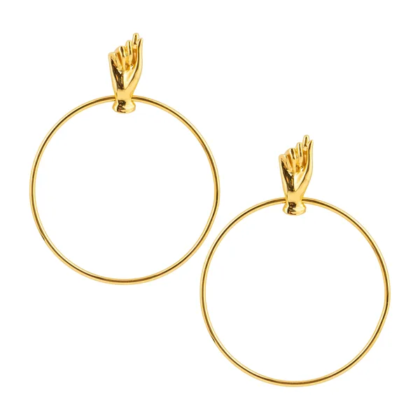 Серьги-кольца 11 Jewellery — модель t85iwcc