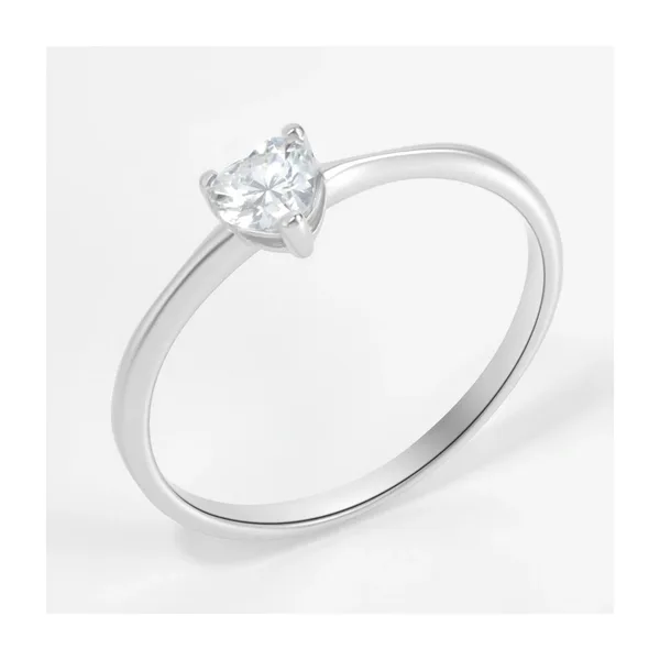 Кольцо из серебра с фианитами — арт. 000-399525