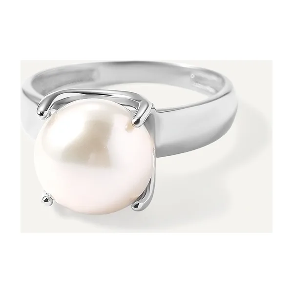 Серебряное кольцо с жемчугом — арт. 10322-003861