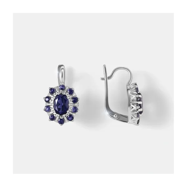 Серьги из серебра 925 пробы — арт. 10522-007156