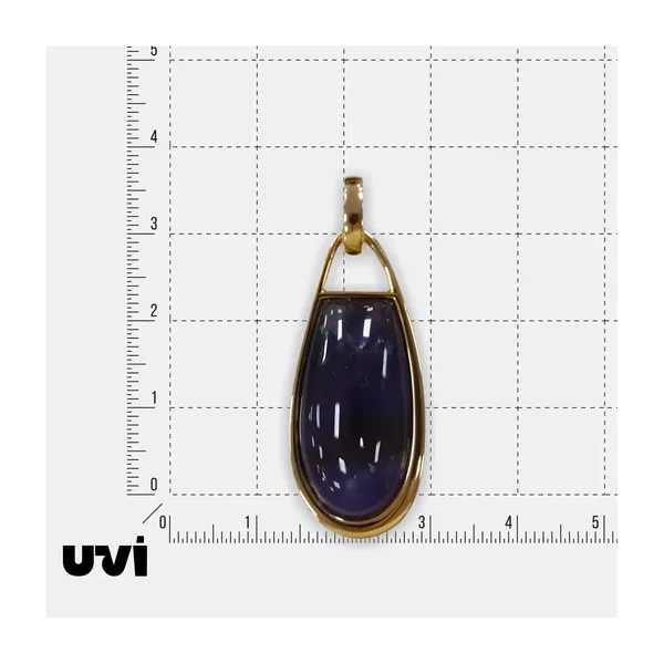 Серебряная подвеска с аметистом — арт. 10422-002274