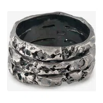 Кольцо из черненого серебра с бриллиантами Surrender Kintsugi Jewelry Poison Drop — модель 981kd76 — фото 2