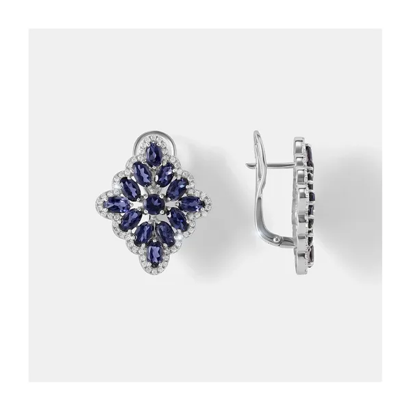 Серьги из серебра 925 пробы — арт. 10522-007162