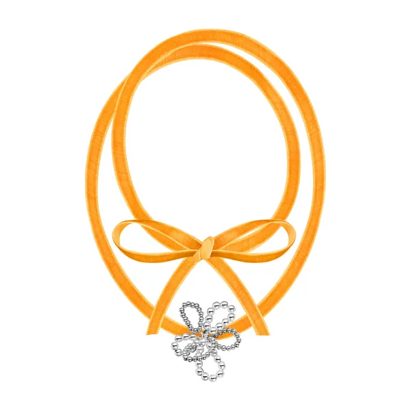 Колье-шнурок Orange Mood — модель hshia6q