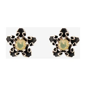 Пусеты из серебра с опалом Baroque opal Sparkle NoBrandName Poison Drop — модель 34fx9in — фото 3