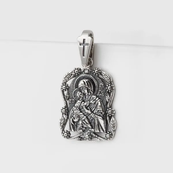 Подвеска иконка из серебра — арт. 000-346753