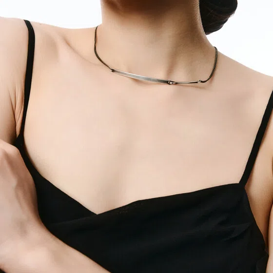 Колье-цепь ZAMIRA LINK Ann Demeulemeester Poison Drop — модель 1pc1wmu — фото 2