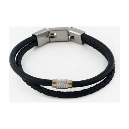 Двойной браслет из стали Fossil Poison Drop — модель ar40sst — фото 2
