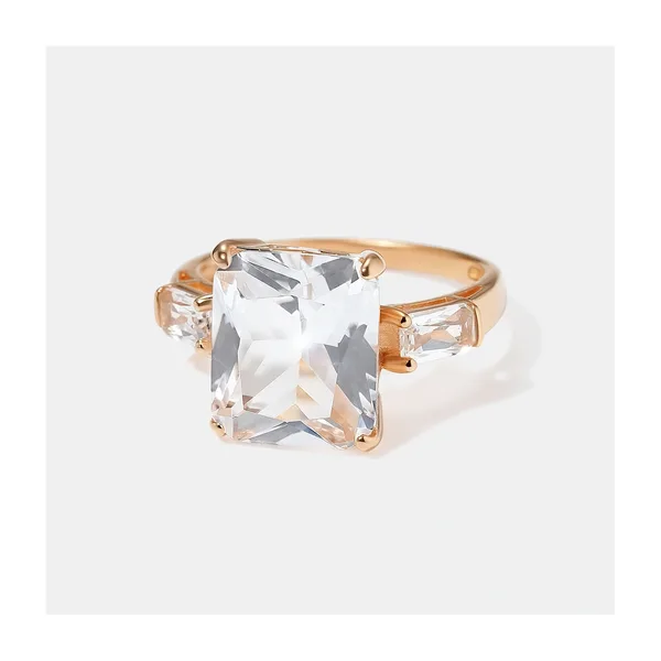 Серебряное кольцо с горным хрусталем — арт. 10322-002934