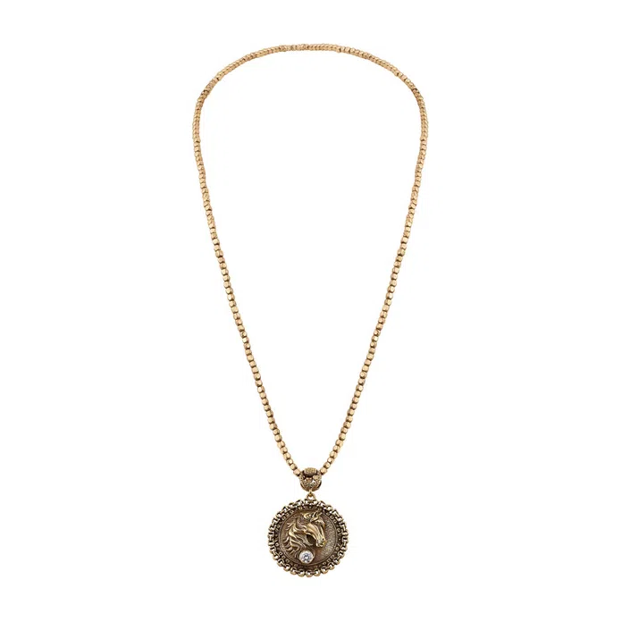 Колье Подвеска из латуни с кристаллами CAVALLO Fiore di Firenze Poison Drop — модель zssbynv