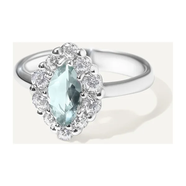 Серебряное кольцо с флюоритом — арт. 10322-002290
