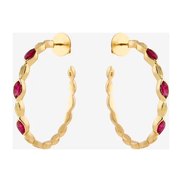 Серьги-кольца Wisteria Gems — модель qhw4mrt