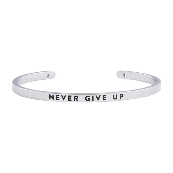 Браслет NEVER GIVE UP — модель zwah7wz