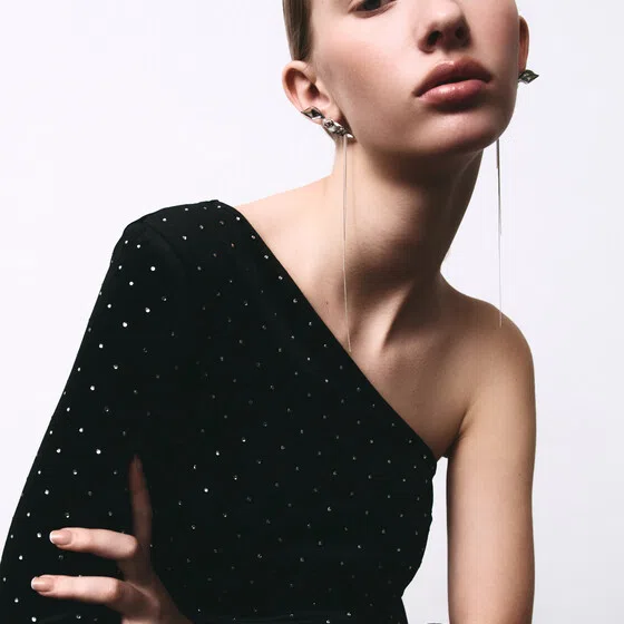 Длинные серьги Caviar Jewellery Poison Drop — модель fg43vje — фото 3