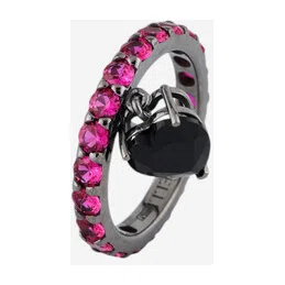 Кольцо «Сердце» с шпинелью, коллекция Gather Luck, из серебра Dzhanelli Jewellery Poison Drop — модель d4t29hy — фото 2
