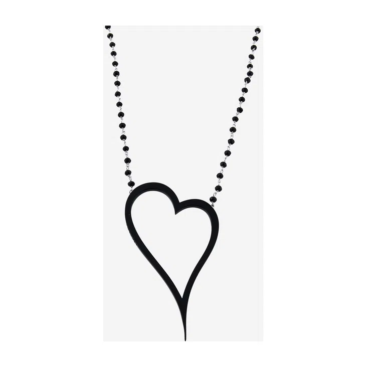 Колье из серебра HEART Dzhanelli Jewellery Poison Drop — модель 9jn2bjp — фото 3