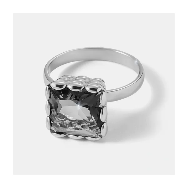 Серебряное кольцо с горным хрусталем — арт. 10322-005879