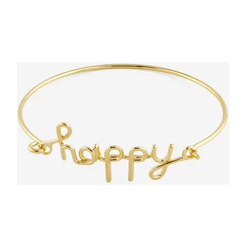 Тонкий позолоченный браслет HAPPY — модель xikwt7y