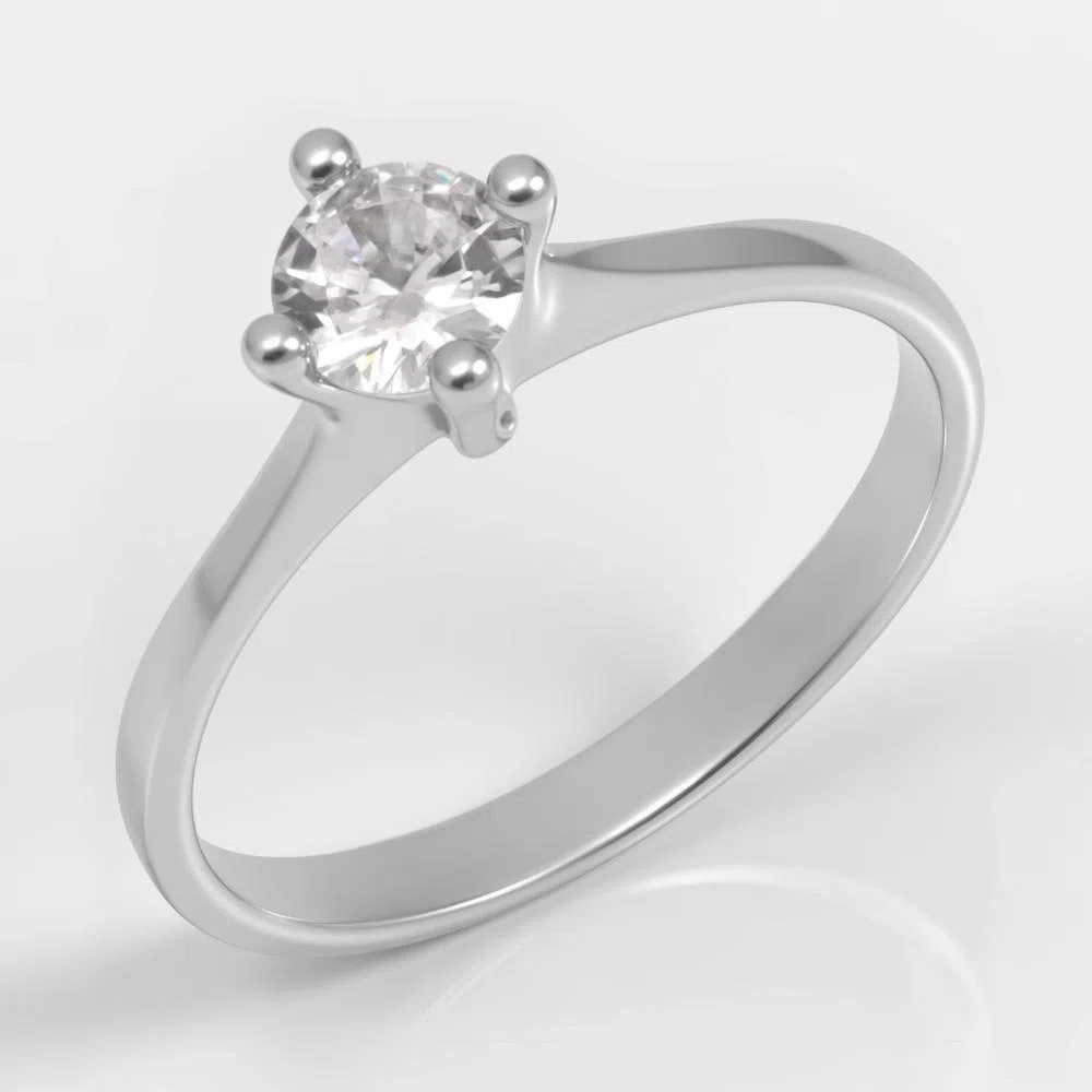 Кольцо из серебра с фианитами Арина Наше золото, арт. 000-396001