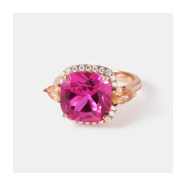 Серебряное кольцо с кубическим цирконием — арт. 10323-000366
