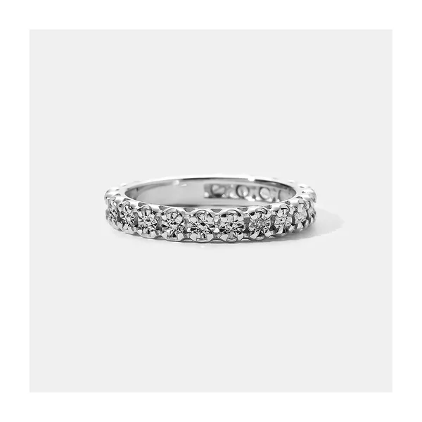 Серебряное кольцо с бриллиантом — арт. 10321-000566