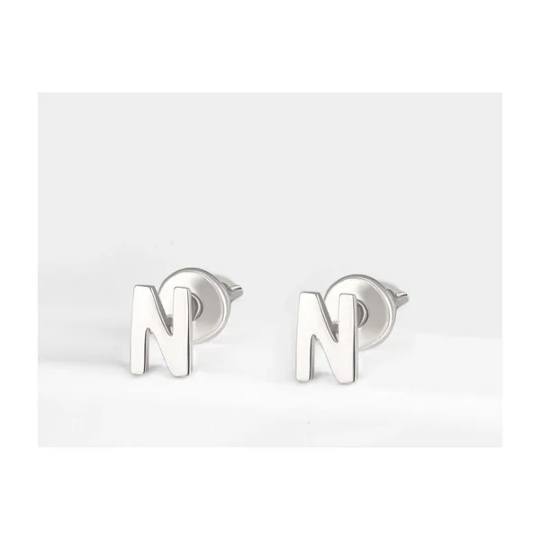 Серьги гвоздики из серебра — арт. 000-360397