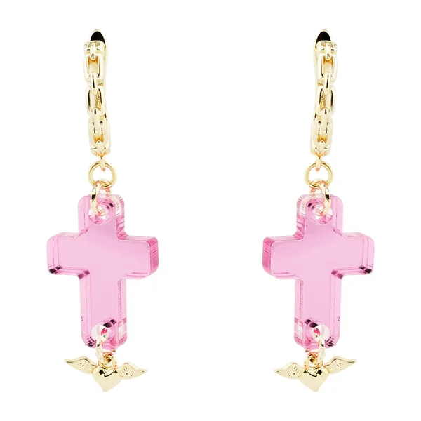 Серьги Sunny Bunny pink — модель etq68kn
