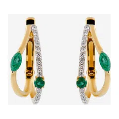 Асимметричные серьги Spirito Poison Drop — модель hpk6ftx