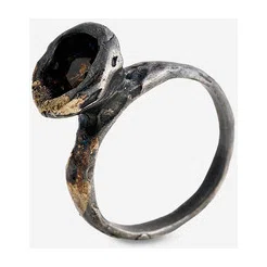 Кольцо из серебра с позолотой и бриллиантом Kintsugi Jewelry Poison Drop — модель x8q39k3