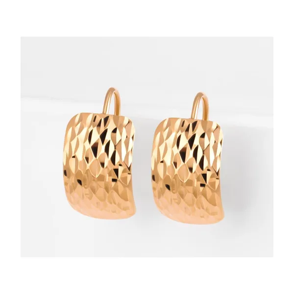Серьги из красного золота — арт. 000-285224