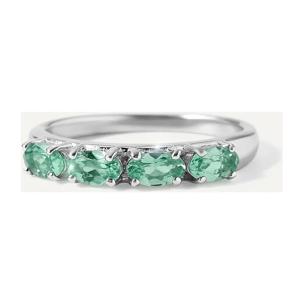 Серебряное кольцо с апатитами — арт. 10322-004285