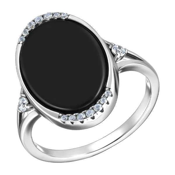 Серебряное кольцо с керамикой — арт. 1070500