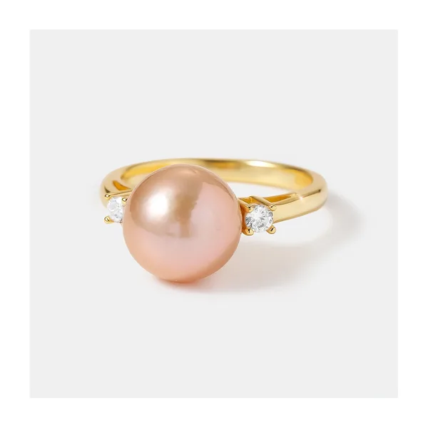 Серебряное кольцо с жемчугом Эдисон — арт. 10322-004878